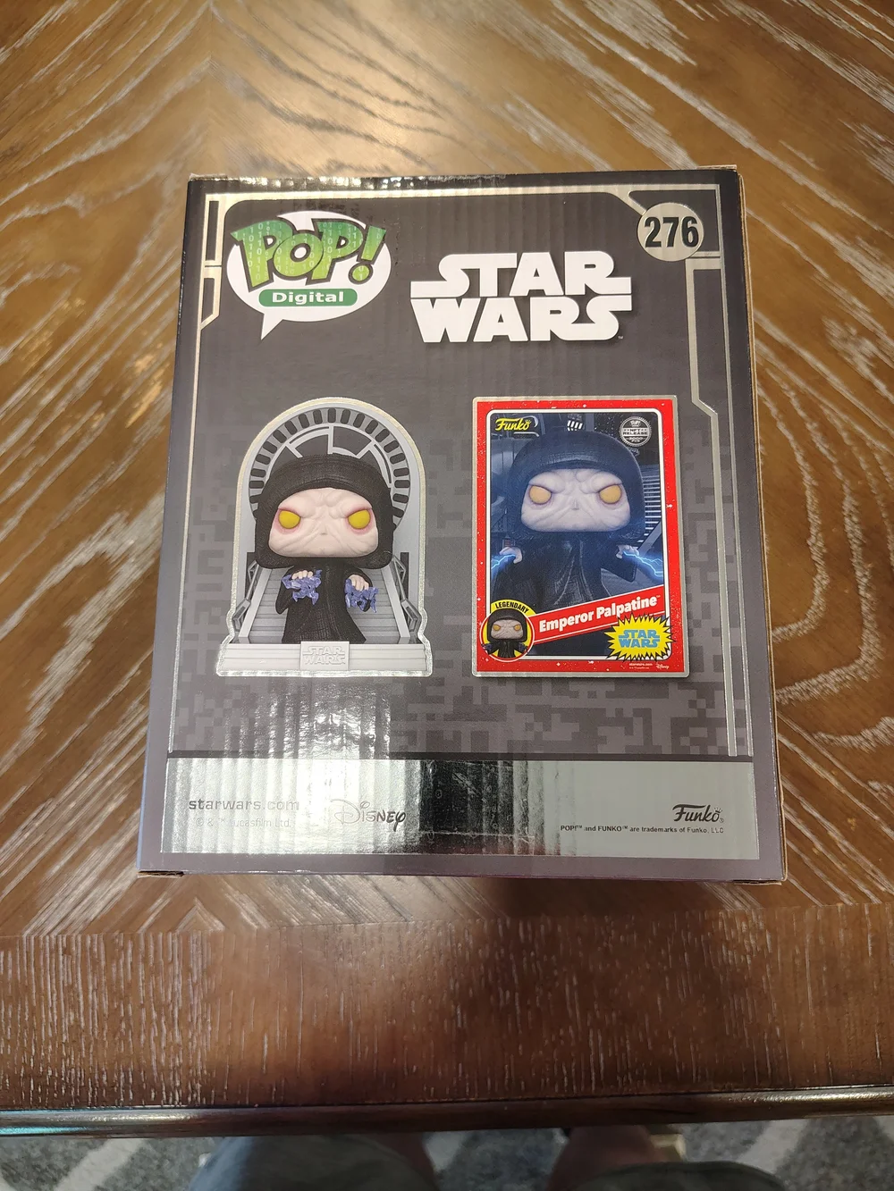 Funko Star Wars Emperor Palpatine #276 Deluxe - Purple - Picture 6 of 7